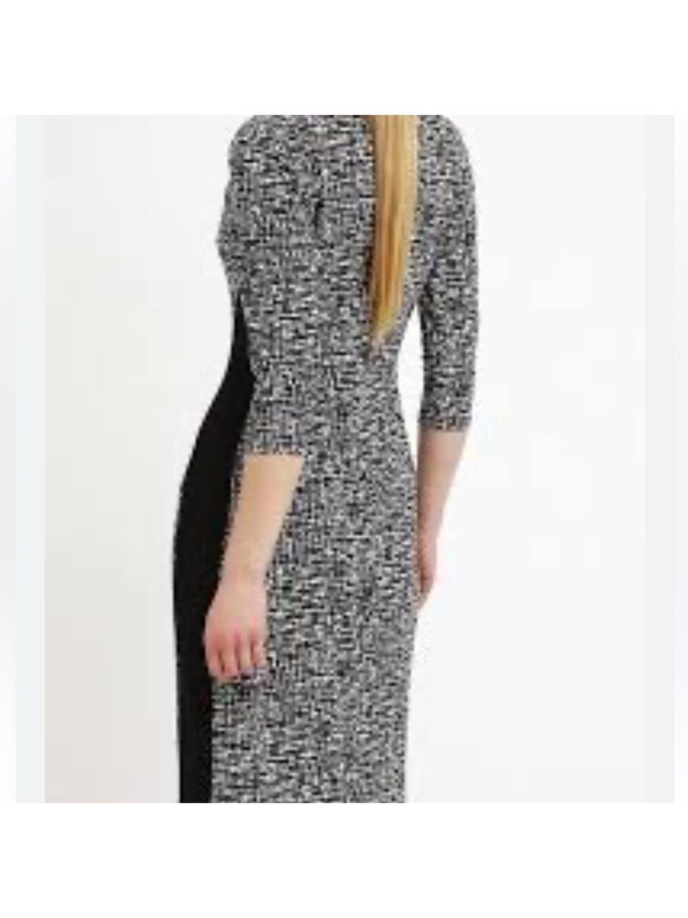 Lauren Ralph Lauren Monochrome Long Sleeve Dress